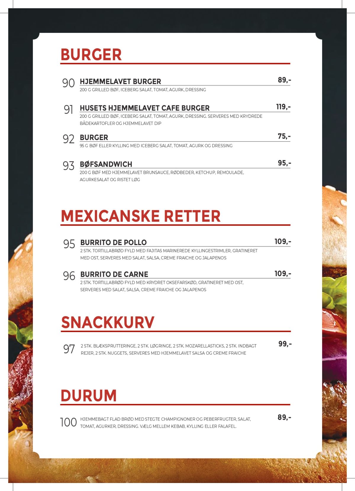 Menu page 6